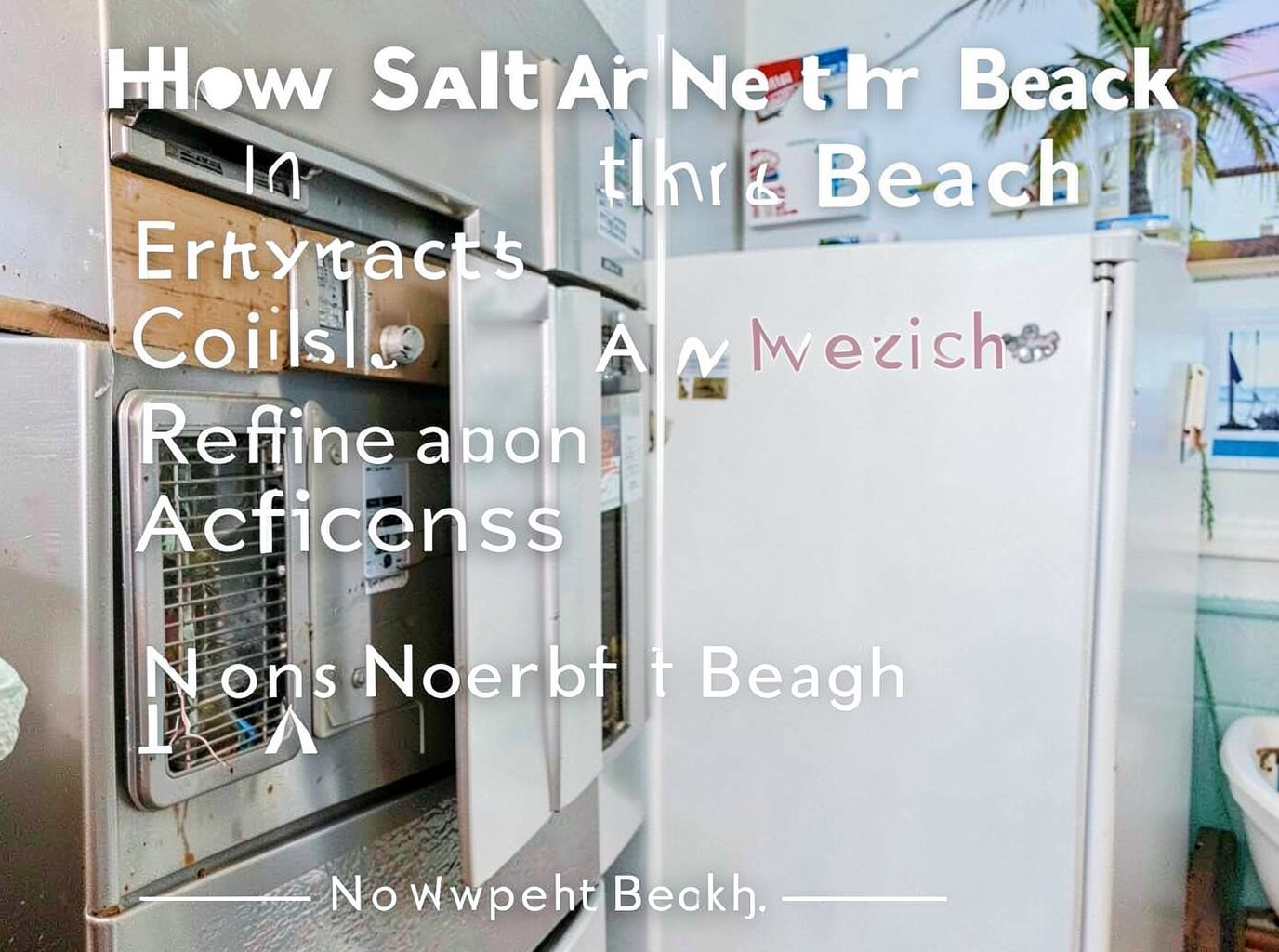 How Salt Air Near the Beach Affects Refrigerator Coils in Newport Beach